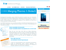 Tablet Screenshot of biopharmaceutiques.com